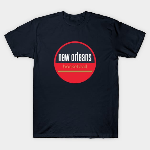 new orleans pelicans basketball T-Shirt by BVHstudio
